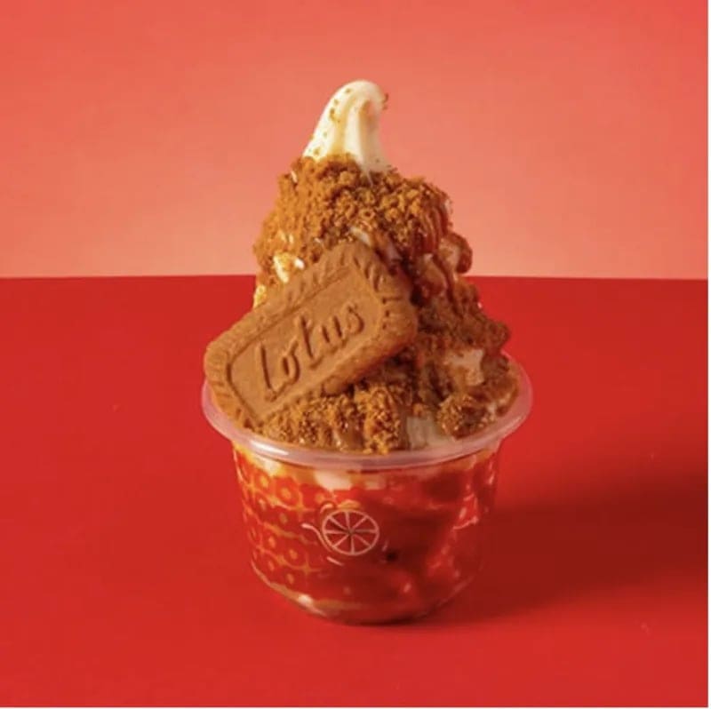 Crispy Lotus Ice Cream / كرسبي لوتس
